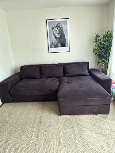 Modernes ecksofa dunkelgrau - modernes,