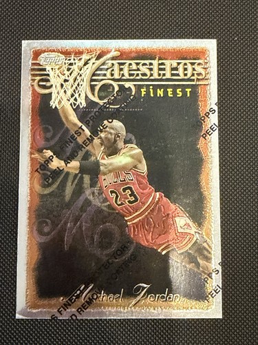 Topps finest 1995 michael - finest, 1995-96