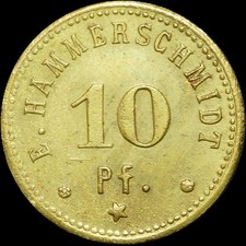 Wertmarke pfennig e - pfennig.,