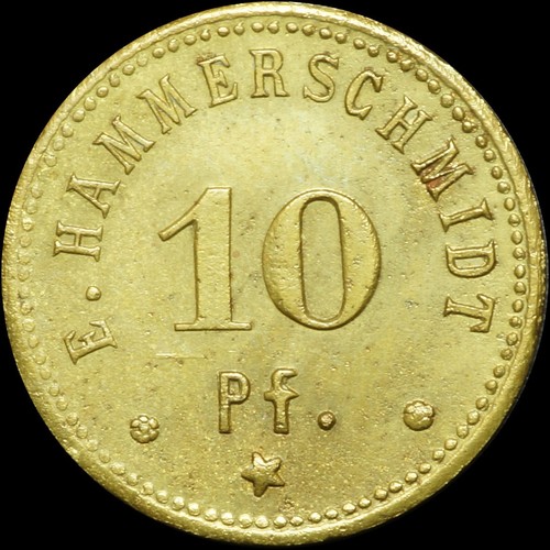 Wertmarke pfennig e - 10,