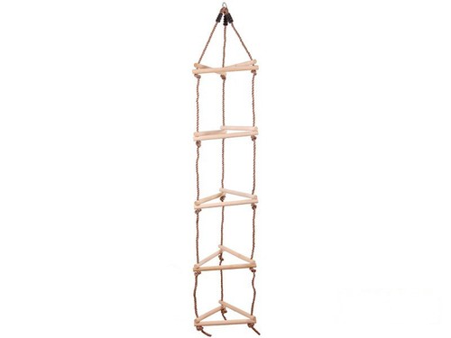 Strickleiter seiten baumhaus - strickleiter, 3