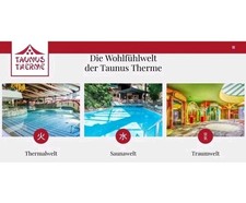 TAUNUS Therme Bad Homburg 50€-Gutschein,  Weihnachtsgeschenk 