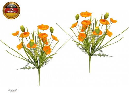 Künstliche mohnblume - künstliche,