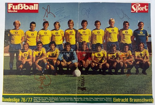 Eintracht braunschweig 77 - braunschweig, 76/77