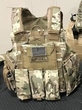Multicam Tactical Vest Plate