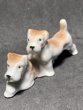Porzellan Hundefiguren