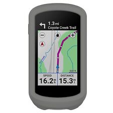 Garmin Edge Explore 2 Schutz Hülle, grau Silikon GPS Fahrrad Navi Case Tasche