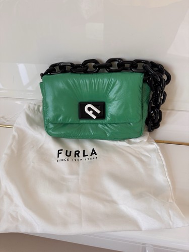 Furla tasche grün neu - furla, tasche,