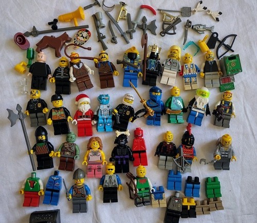 Lego minifiguren viel - minifiguren,