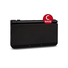 New Nintendo 3DS Konsole in Schwarz / Black OHNE Ladekabel - Zustand akzeptabel