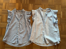2x H&M Bluse ärmellos mit