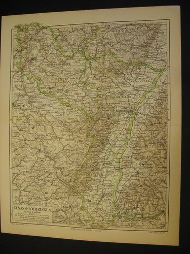 Elsass-Lothringen,Land,Geologi