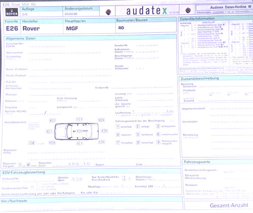 Rover mgf teile - rover,