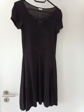 Lascana Kleid Sommerkleid Strandkleid schwarz kurz