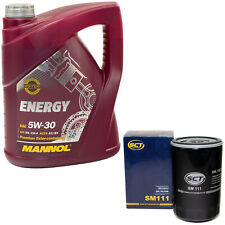 Motoröl Set 5W-30 5 Liter + Ölfilter SM 111 für Audi A3 A4 Seat Skoda VW Bora