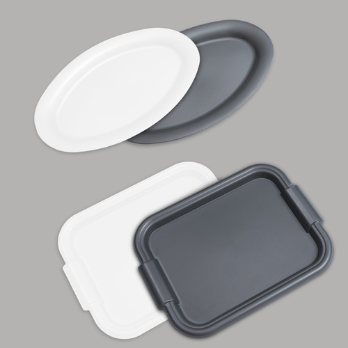 Kunststoff oval rechteckig - kunststoff,