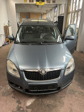 Skoda Fabia 5J Roomster Motorhaube Haube Klappe vorne blau LF5K