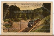 altes Postkarte-Foto X Lok bei