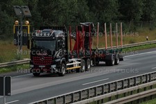 LKW Foto Mercedes-Benz Arocs Langholz-Transporter Deutschland schwarz #m3lx