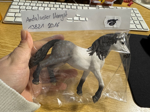 Schleich andalusier hengst - andalusier,