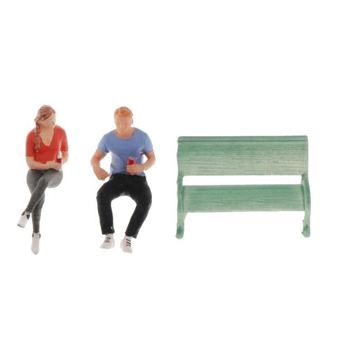 Diorama chatting doll - 1/64,
