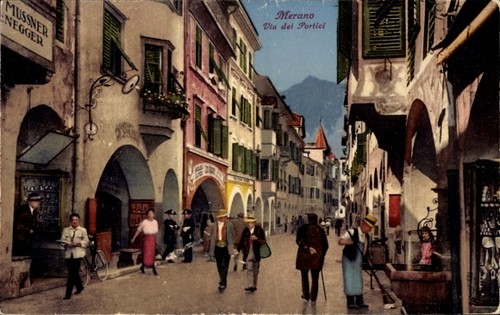 Meran merano südtirol - ak,