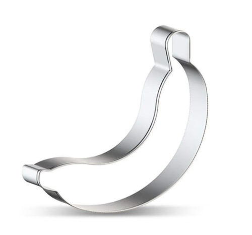Ausstecher bananenform a - bananenform,
