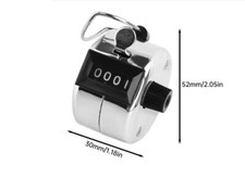 4 x Hand Tally 4 Ziffern