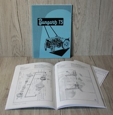 Bungartz Betriebsanleitung und Ersatzteilliste Traktor T5 12PS