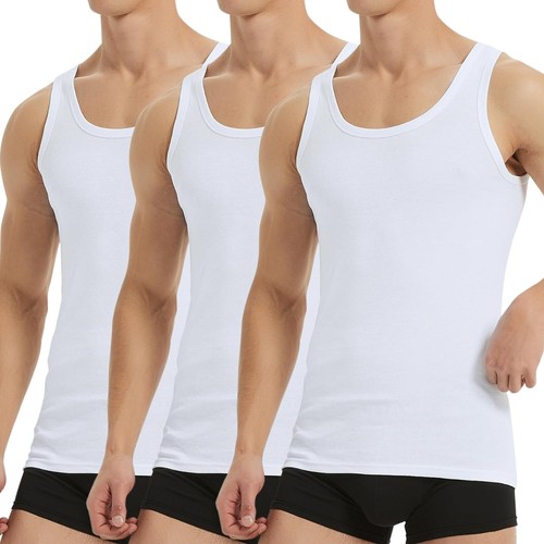 Herren unterhemd baumwolle - unterhemd,