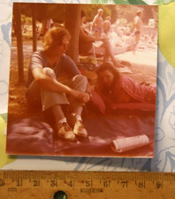 Photo man woman woman outdoor