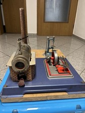 Wilesco Dampfmaschine Original, wahrscheinlich D12, mit Zubehör