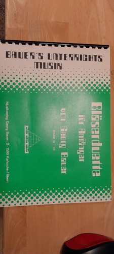 Musiknoten bläserduette für - musiknoten,