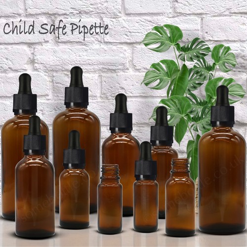 Amber glas tropferflasche mit - glas,