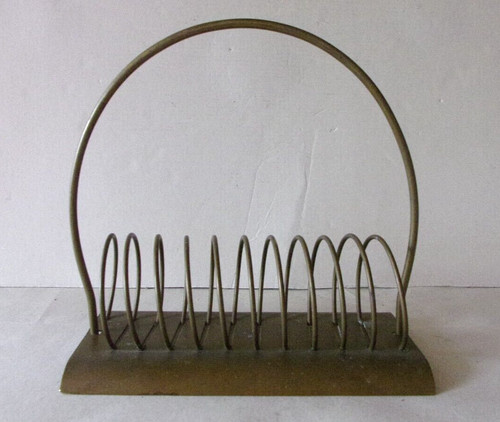 Alter messing toasthalter - messing,