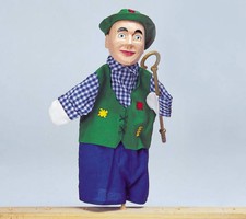 Handpuppe SEPPL Seppel Kasperlepuppe Theaterpuppe Puppentheater Seppelpuppe NEU