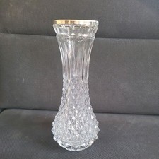 Schwere alte Glasvase,Walther