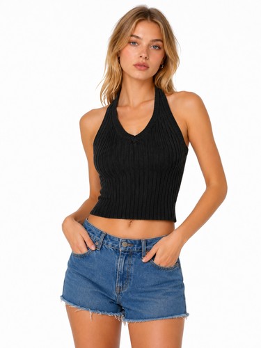 Weste crop top frauen - top,