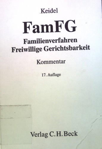 Famfg kommentar zum gesetz - :,