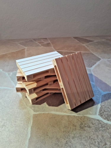 Set holzpaletten - 6-er,