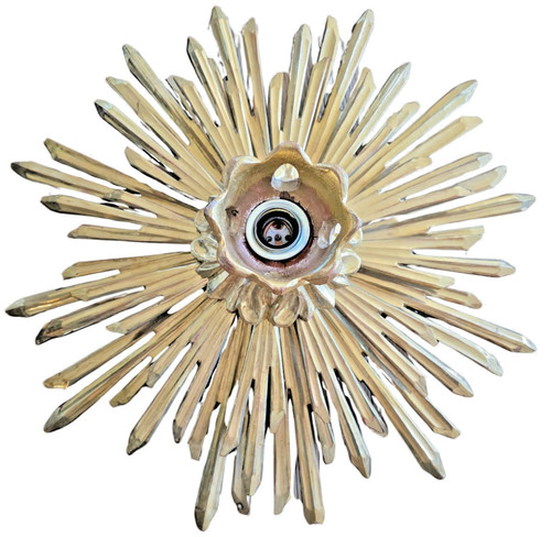 Seltene lampe aus strahlen - lampe,