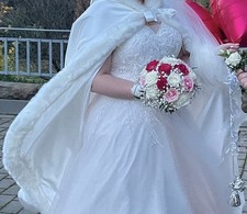 Hochzeitskleid Rosé Gr. 46