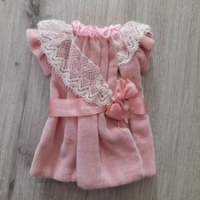 ROSA PUPPENKLEID ANTIK BRU