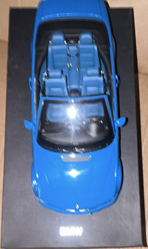 Bmw cabrio modellauto - cabrio, blau