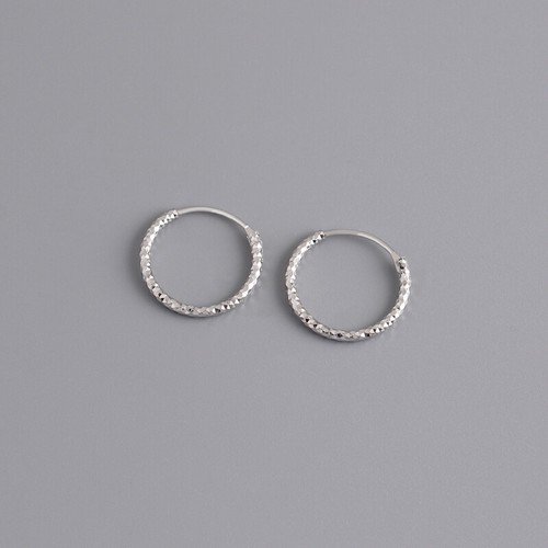 Schmale creolen diamantiert - schmale,