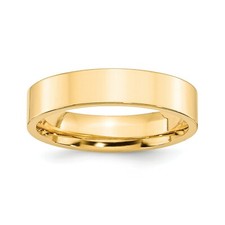 14k Gelbgold Unisex 5mm