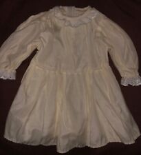 Puppen UnterKleid Lisa  Beige