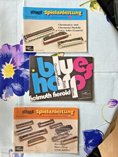 HOHNER - Spielanleitungen für Muha,  chromatisch-diatonisch-Blues,  auch einzeln