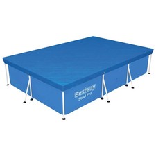 Flowclear Poolabdeckung Pool Abdeckplane Schwimmbadabdeckung Poolplane Bestway