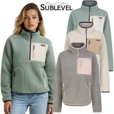 SUBLEVEL Fleecejacke Damen